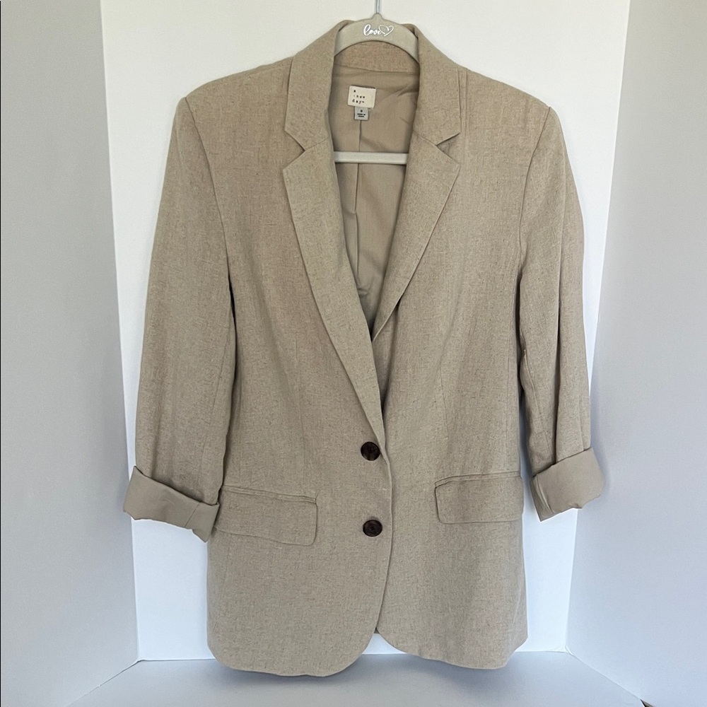 A New Day Beige Blazer